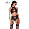 Passion lingerie Ensemble sexy faux cuir Nancy - Passion