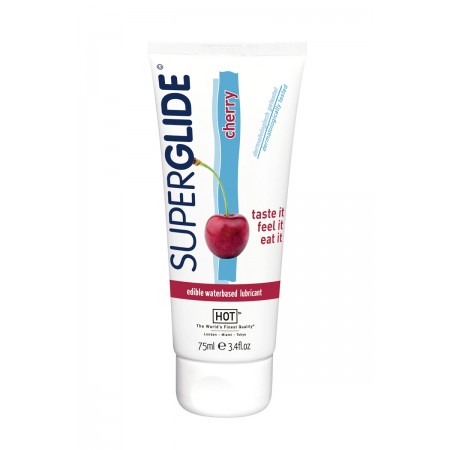 Hot Lubrifiant Comestible SuperGlide cerise - HOT