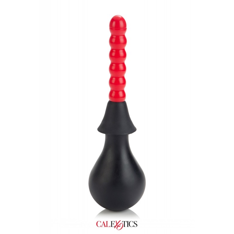 California Exotic Novelties Poire anale Ribbed Anal Douche - Calexotics