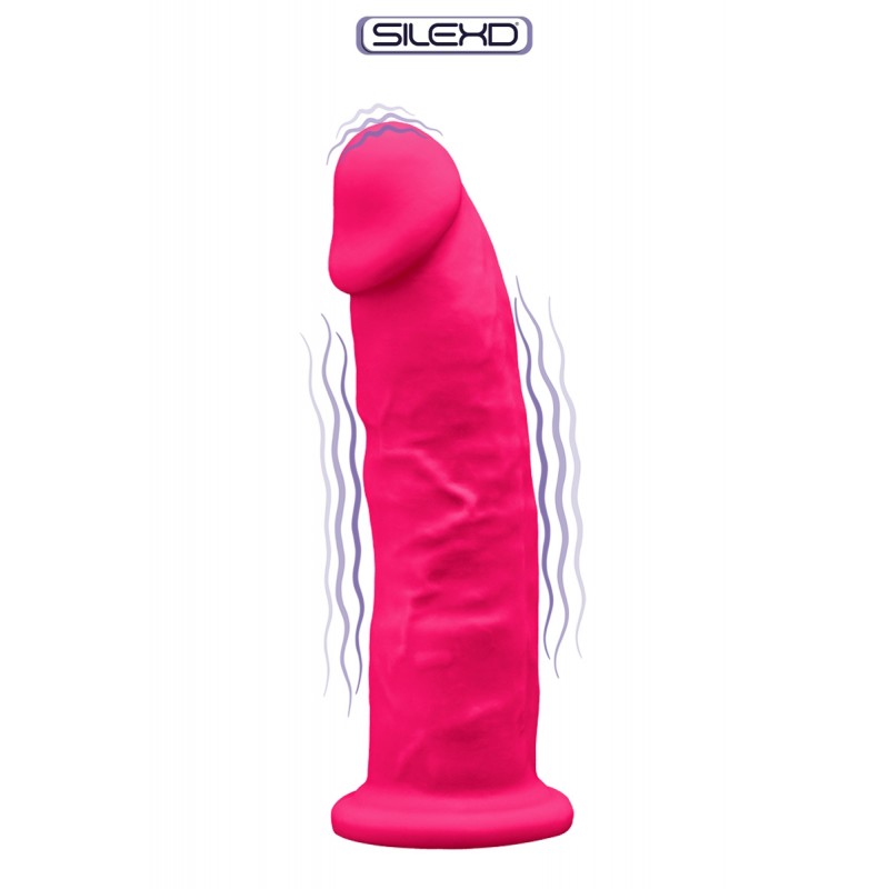 Silexd Vibromasseur double densité rose 17,5 cm - SilexD