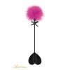 Sweet Caress Tapette coeur avec pompon fuchsia - Sweet Caress