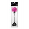 Sweet Caress Tapette coeur avec pompon fuchsia - Sweet Caress