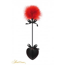 Sweet Caress Tapette pique avec pompon rouge - Sweet Caress