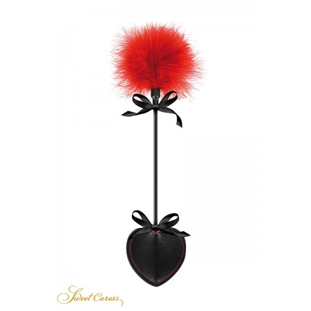 Sweet Caress Tapette pique avec pompon rouge - Sweet Caress