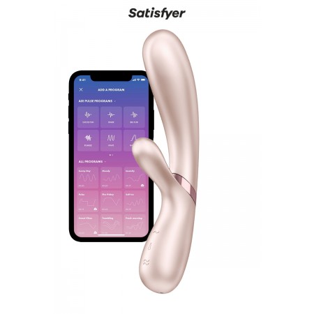 Satisfyer Rabbit chauffant Hot Lover nude - Satisfyer