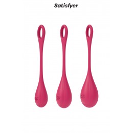 Satisfyer Kit d'entrainement pelvien Yoni Power 1 Rouge - Satisfyer