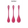 Satisfyer Kit d'entrainement pelvien Yoni Power 1 Rouge - Satisfyer