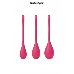 Satisfyer Kit d'entrainement pelvien Yoni Power 1 Rouge - Satisfyer