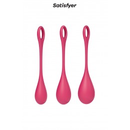 Satisfyer Kit d'entrainement pelvien Yoni Power 1 Rouge - Satisfyer