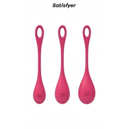 Satisfyer Kit d'entrainement pelvien Yoni Power 1 Rouge - Satisfyer