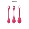 Satisfyer Kit d'entrainement pelvien Yoni Power 1 Rouge - Satisfyer