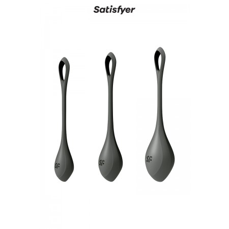 Satisfyer Kit d'entrainement pelvien Yoni Power 2 noir - Satisfyer