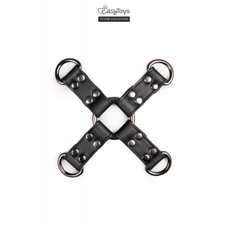 Easytoys Fetish Collection Croix en cuir Hog Tie - Easytoys Fetish Collection