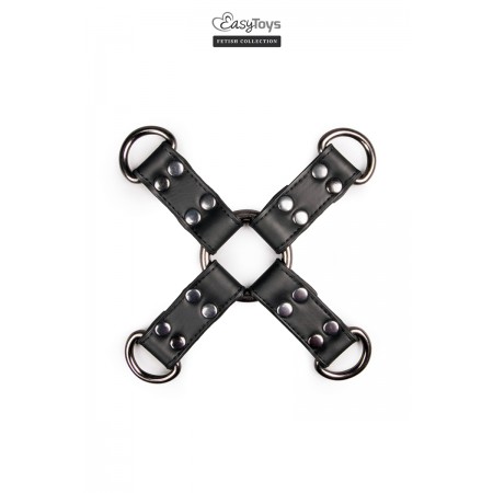 Easytoys Fetish Collection Croix en cuir Hog Tie - Easytoys Fetish Collection