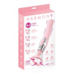 Yoba Stimulateur 4 en 1 Harmony rose - Yoba