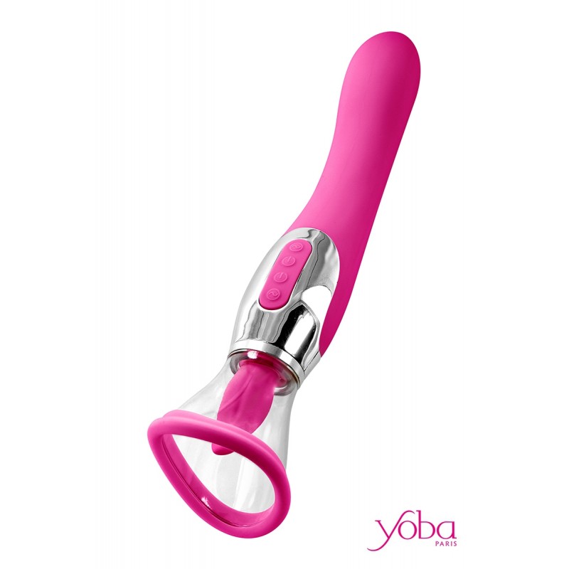 Yoba Stimulateur 4 en 1 Harmony fuchsia - Yoba