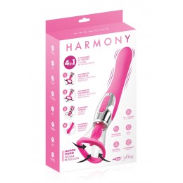 Yoba Stimulateur 4 en 1 Harmony fuchsia - Yoba