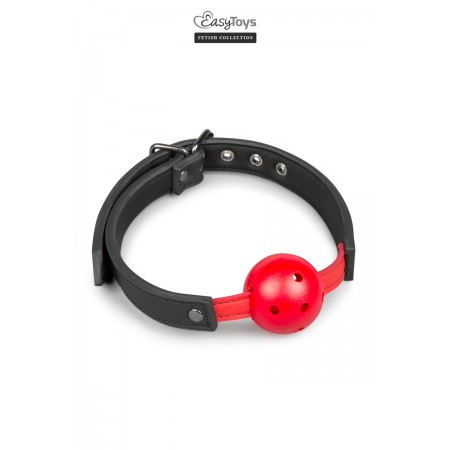 Easytoys Fetish Collection Gagged Ball avec balle rouge - EasyToys Fetish Collection