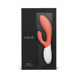 LELO Vibro Rabbit Ina 3 Coral Red - Lelo