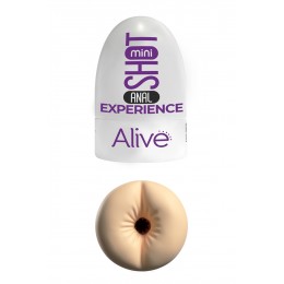 Alive Masturbateur Mini Shot Anal Experience