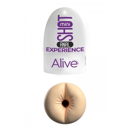 Alive Masturbateur Mini Shot Anal Experience