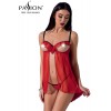 Passion lingerie Déshabillé seins nus Cherry - Passion