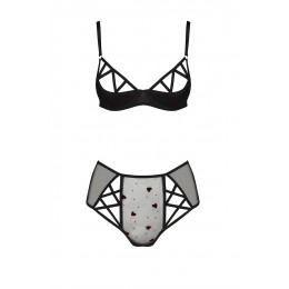 Passion lingerie Bikini sexy noir Lovelia - Passion