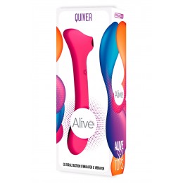 Alive Double stimulateur Quiver rose