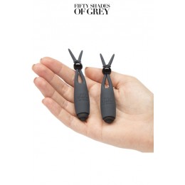 Fifty Shades of Grey Sweet Torture Vibrating Nipple Clamps - Fifty Shades of Gray