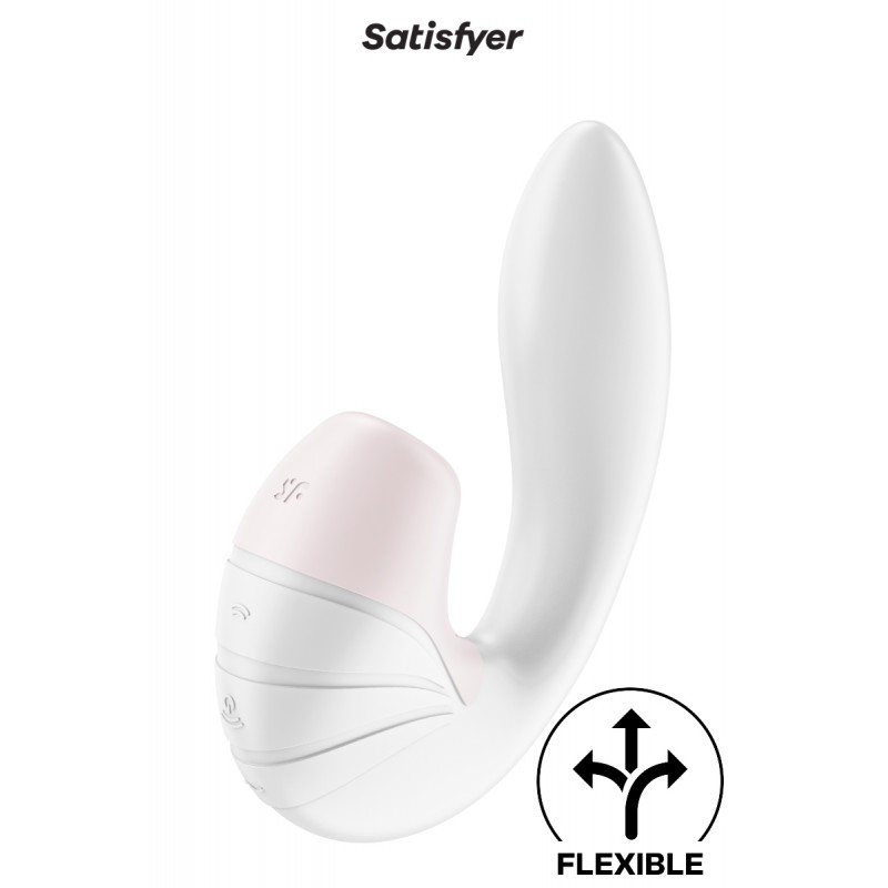 Satisfyer Double stimulateur Supernova blanc - Satisfyer