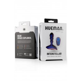 Hueman Plug vibrant télécommandé Interstellar - Hueman