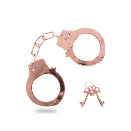 Toy Joy Menottes métal rose gold - Toy Joy