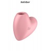 Satisfyer Double stimulateur Cutie Heart rose - Satisfyer