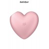 Satisfyer Double stimulateur Cutie Heart rose - Satisfyer