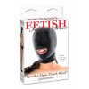 Fetish Fantasy Series Open mouth spandex hood