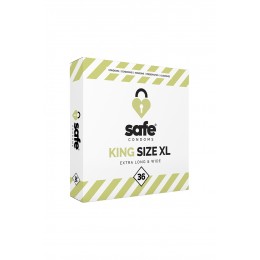 Safe 36 préservatifs Safe King Size XL