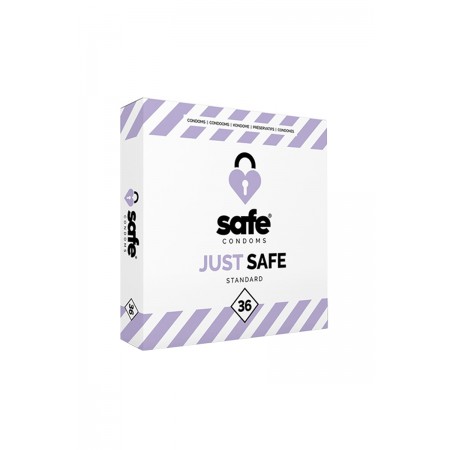 Safe 36 préservatifs Just Safe Standard