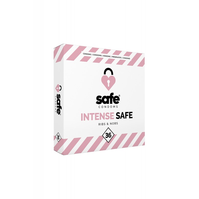 Safe 36 préservatifs Safe Intense