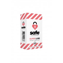 Safe 19359 10 préservatifs Safe Super Lube