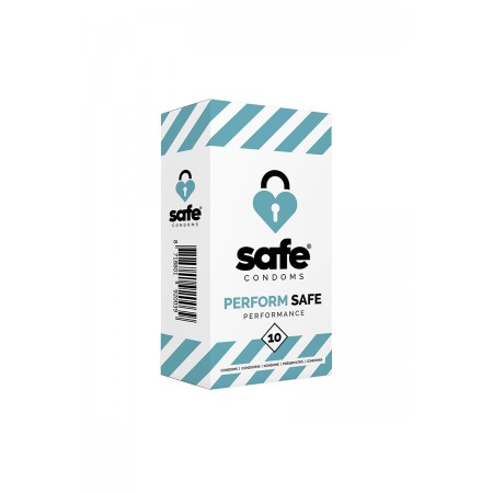 Safe 10 préservatifs Safe Performance