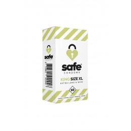 Safe 10 préservatifs Safe King Size XL