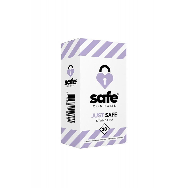 Safe 10 préservatifs Just Safe Standard