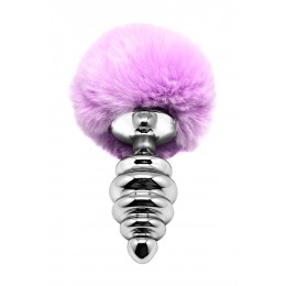 Alive Plug métal Fluffy Twist L mauve - Alive