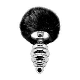 Alive Plug métal Fluffy Twist L noir - Alive