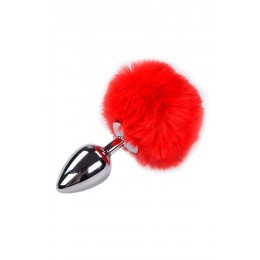 Alive Plug métal Fluffy L rouge - Alive