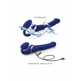 Strap-on-Me Strap-on-me Multi Orgasm bleu nuit M