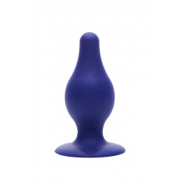 Silexd Plug anal double densité bleu 9,3 cm - SilexD