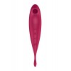 Satisfyer Stimulateur Satisfyer Twirling Pro+ Connecté rouge