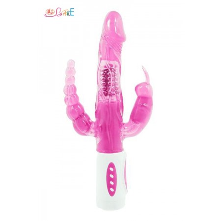 Baile Pretty Bunny Triple Pleasure Vibrator