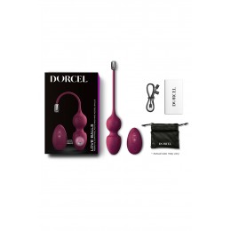 Dorcel Love balls télécommandées bordeaux - Dorcel